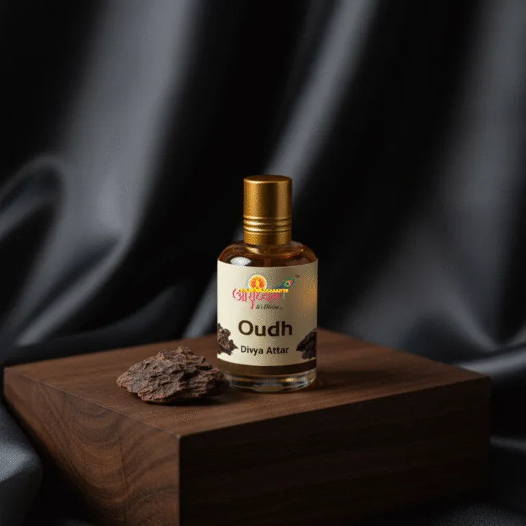Attar Oudh | Woody Oudh Fragrance | Alcohol-Free Wearable Attar | Aradhyam