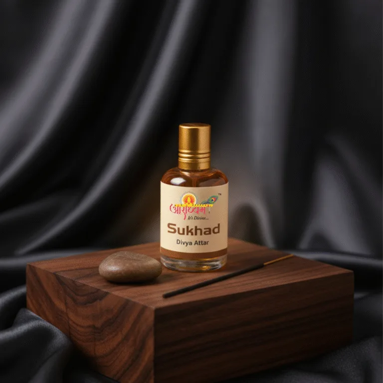 Attar Sukhad | Soothing Traditional Fragrance | Alcohol-Free Wearable Attar | Aradhyam
