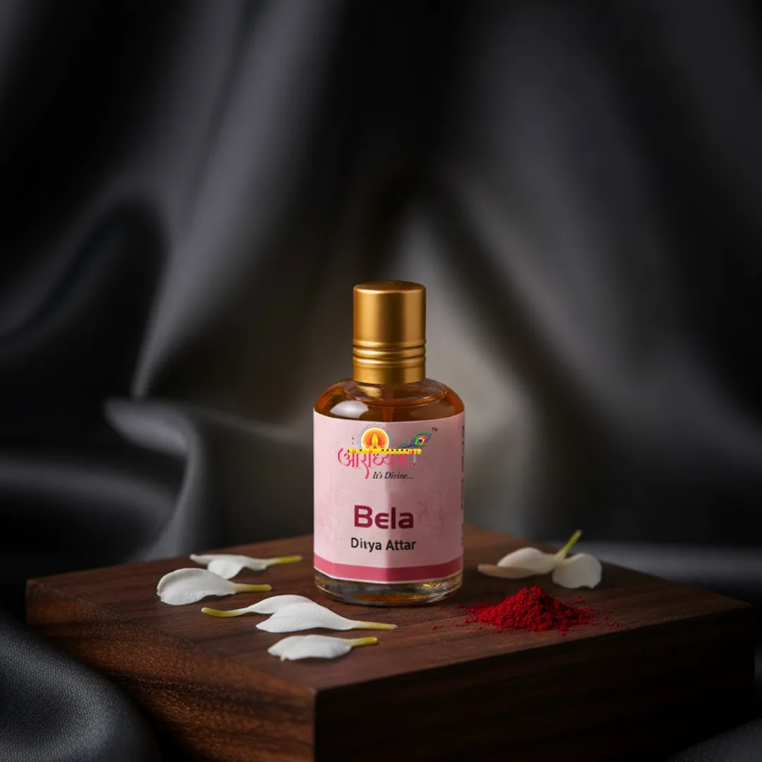 Attar Bela | Temple Floral Fragrance | Alcohol-Free Religious Attar | Aradhyam