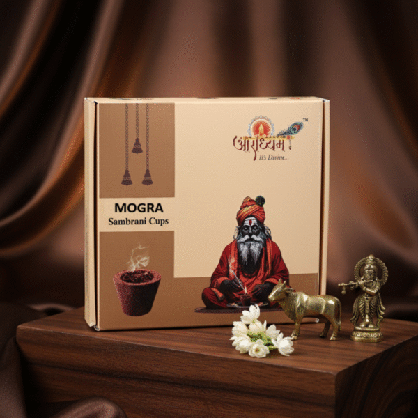 Sambrani Cups Mogra| | Blend of Devdar, Nagarmotha, Giloya, Guggal, Loban and Other Herbs ||Free Burner Plate ||