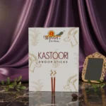 Classic Kastoori Dhoop Sticks by Aradhyam with Rich Musky Traditional Fragrance for Pooja and Meditation
