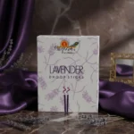 Classic Lavender Dhoop Sticks by Aradhyam with Soothing Floral Fragrance for Relaxation and Meditation