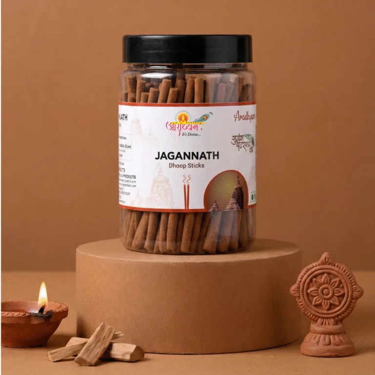 Value Pack Jagannath Dhoop Sticks – 200g | Approx. 120 Sticks | Aradhyam
