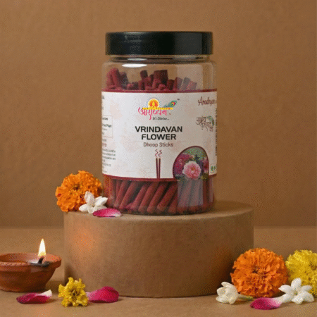 Value Pack Vrindavan Flower Dhoop Sticks  - 200 Grms