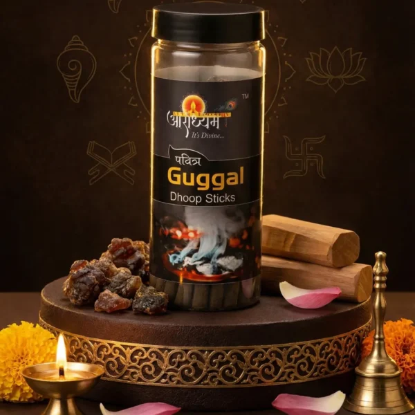 Luxury Guggal Dhoop Sticks – Spiritual Fragrance | Aradhyam