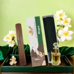 Premium Handrolled Mogra Masala Incense Sticks by Aradhyam for Pooja Meditation and Spiritual Ambience