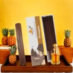 Premium Handrolled Pineapple Masala Incense Sticks by Aradhyam with Tropical Fruity Fragrance for Home and Relaxation