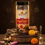Luxury Kastoori Dhoop Sticks with rich musk fragrance by Aradhyam