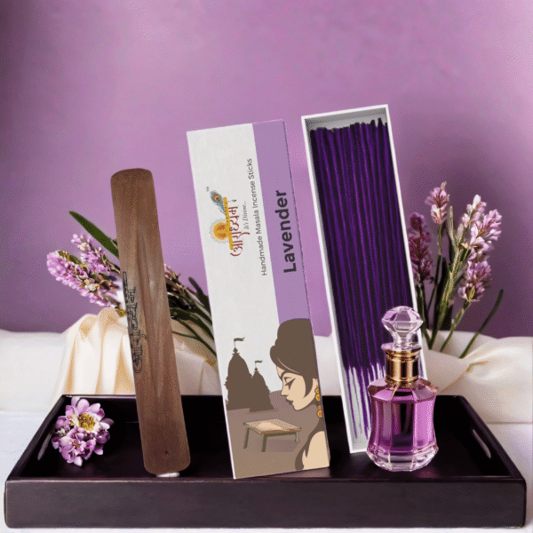 Handrolled Lavender Masala Incense Sticks