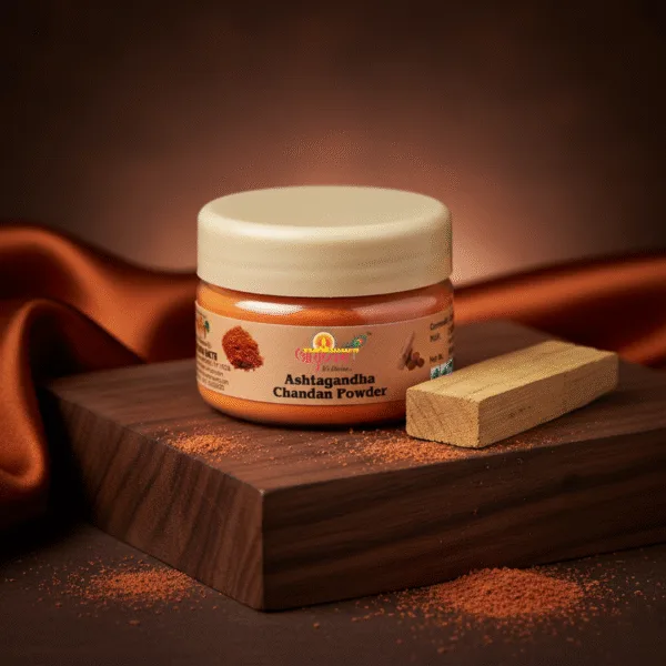 Pooja Chandan Powder (Ashtagandha) – Aradhyam
