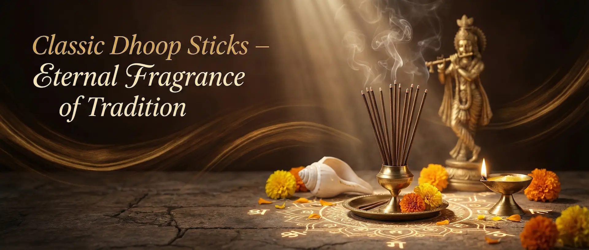 Classic dhoop sticks with long lasting fragrance